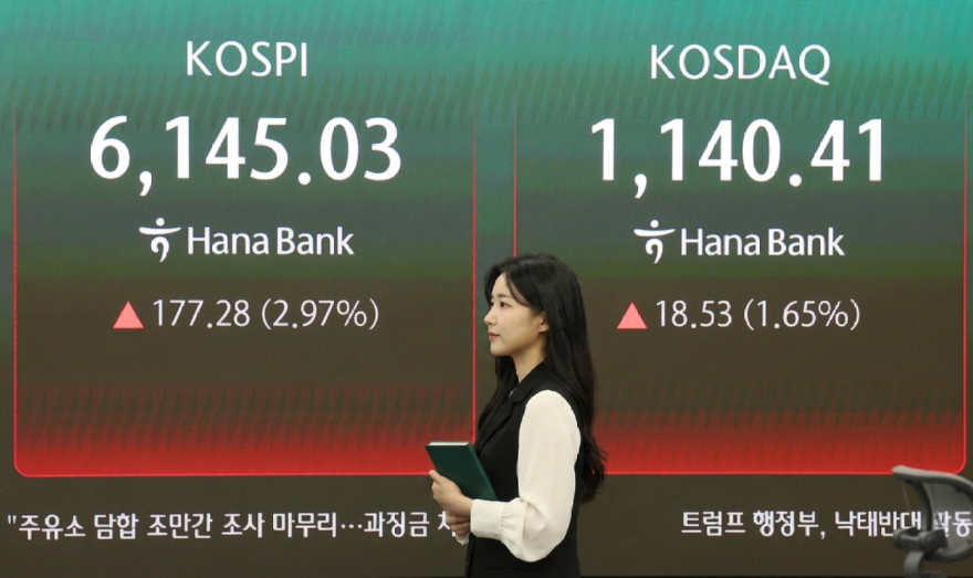 코스피, 미·이란 협상 기대에 6,100선 탈환…개인 순매수 주도.jpg